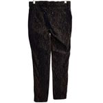 89th & Madison Women's M Snake Skin Print Jeggings Black Stretchy Fit Gray Size M Photo 4