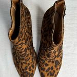 Beast Fashion  Brown Leopard Ankle Booties Photo 4