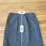 Charcoal Pencil Skirt/ Grey Burberry Skirt Photo 7