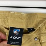 Kuhl  Splash 11” Cargo Shorts Women’s Size 8 Mustard Yellow Hiking Outdoors Photo 3