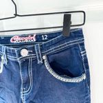 Cowgirl Hardware Girls Sz 12 Blue Denim Jeans Photo 3