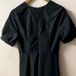 SheIn NWOT Black Buttoned V-Neck Short Sleeve Maxi Dress Size S Photo 12