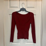Banana Republic Bananas Republic Rust Fitted Top Low Scoop Back Silky Soft Sexy Size Small NWT Photo 8