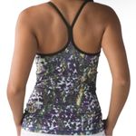 Lululemon  Power Y Tank Top Racerback Floral Women's Size 6 Photo 2