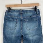 Blue Spice Jeans Womens 7/8 Denim Cotton Blend Stretch Side Leg Grommets Skinny Photo 6