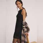Line and Dot Anthropologie Crochet Sweater Tunic Dress Photo 3