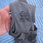 Nike Dri Fit Grey Sport Bra Size Medium Photo 1