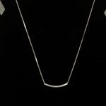 Sterling Silver  Necklace with sterling bar Photo 3