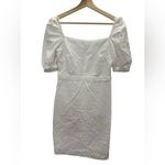 & Other Stories Anthropologie Paris Atlier & Other Stories White Puff Sleeve Dress Size 6 Photo 2