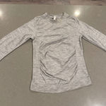 Athleta  Long Sleeve Top Crew Neck Ruched Casual women's small‎ Photo 0