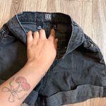 BDG  Women’s shorts black size 24 high rise mom shorts Photo 2