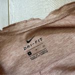 Nike Scoop Back Ruffle Edge Lightweight Shirt Pink (Small) Photo 4