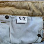 Paige Jimmy Jimmy Denim Shorts Womens Size 23 Cuffed Hem Light Wash Casual Photo 4