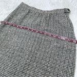 Vintage Women’s JH Collectibles Tweed Houndstooth Wool Blend Skirt size SM Union Gray Photo 11