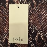 Joie  Darrell Sweater Snake Print Women's Brown & Tan Sweater Size XS Photo 6