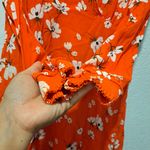 On 34th Floral Dress Red Size 8 Photo 2