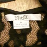 AnM Full Lace Peplum Long Sleeve Top Size M Photo 1
