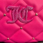 Juicy Couture  | Raspberry Tart Pink Nag w/ Crossbody & Iconic Logo Bag Charm Photo 6