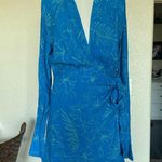 Charlie Holiday NWOT Amanda Floral Long Sleeve Tie Waist Minidress Photo 5