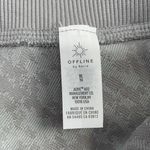 Aerie New Offline Seamless Snake Leggings 7/8 Length High Waisted Grey Photo 13