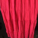 Miami peasant style sun dress small Red Photo 1
