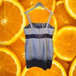 Nischelle 2 Piece Dress Suit with Sleeveless Dress Beaded Flower Top‎ Size 16 Black Photo 5