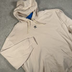 Adidas Originals ESS OS Hoodie Center Trefoil Embroidered Large Wonder White NWT Photo 0