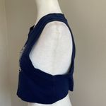 H&M NWT Hot Wheels Navy Blue Sleeveless Top Size M Photo 2