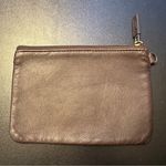 UGG  Brown Leather Cosmetic zippered Bag Essential Organizer for purse Photo 0
