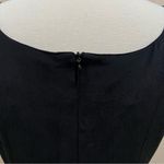 Hugo Buscati  Black Silk Sheath Dress Size 6 Photo 3