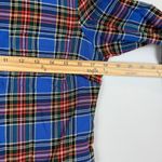 J.Crew Shirt Womens XS Blue Red Plaid 100% Cotton Long Sleeve Button-Up Preppy Photo 5