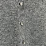 Miss Morena Gray Sweater Lace Long Pleather Sleeves NWOT Womens Large Photo 6