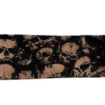 Boho Bandeau Women’s Pink and Black Skull Headband One Size Photo 0