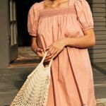 DÔEN Earhart Mini Dress Petal Pink (Dôen Colorway Name) Size Medium – Rare Photo 0