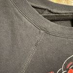 VTG Fatal Black Skull Rose Emo Goth Y2K 2000s Cali Love Pullover Sweater Large Photo 3