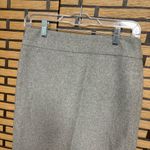 J.Crew  Gray Wool Blend Skirt‎ Size 0 Photo 2