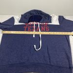 NFL  New! Houston Texas womens navy blue-white hoodie sweatshirt size XL Photo 6