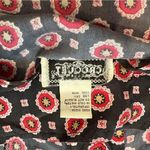 Vintage 90’s/Y2K Croquet Club Silk Long Sleeve Top, Sz M Red Size M Photo 12