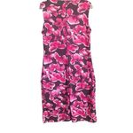 FLP Faith Love Passion Burgundy/Pink Floral Sleeveless Dress. Size Medium Purple Photo 3