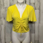 Polly & Esther  yellow blouse Photo 0