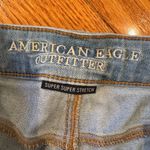 American Eagle  Super Stretch Denim Cutoff Shorts | Size 0 Photo 1