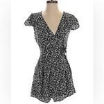 Hollister  Black and White Floral Mini Dress Photo 2