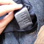 Urban Outfitters Kimchi Blue • Apron Neck embroidered maxi dress black eyelet backless strappy Photo 8