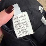 Jil Sander  Black Wool Spandex Pants Size 34 Photo 2