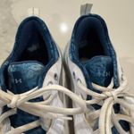 Under Armour  HOVR Omni’s BTG Running Shoes Women's 9 White/Blue Training Workout Photo 7