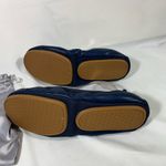 YOSI NEW YORK FOLDABLE BALLET FLATS TRAVEL WOMEN NAVY BLUE SZ 10 NEW Photo 10