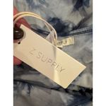 Z Supply  Dress Women Large Blue Tie Dye‎  Kona Cloud Print Mini NWT Athleisure Photo 8