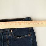 Levi's Premium 501S Button Fly Blue Dark Wash Skinny Jeans size 24x26 Photo 2