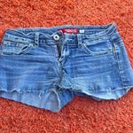 Guess 28  Blue Distressed Jean Shorts Photo 0