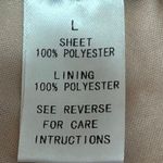 fab'rik  Red Floral Lace Embroidered V Neck Ruffle Sleeve A Line Mini Dress L Photo 4